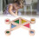 Bunte transparente Acryl-Bausteine, sensorisches 11