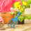 Small garden rake for children, animalshaped handle, practical, nonslip. 2