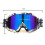 Γυαλιά εκτός δρόμου για οδήγηση μοτοσικλέτας, ελαφρύς σχεδιασμός με παχύ μαλακό 2