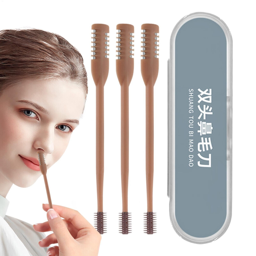 Nose Hair Trimmer, Manual Nose Hair Trimmer   Nose Hair Detailer  Multipurpose Nose Curl Clipper Removal Tool for Home and Travel
