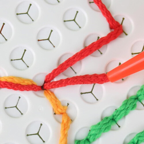 String Art Kit for Kids, DIY String Weaving Drawing Board, Educational Craft Set 2