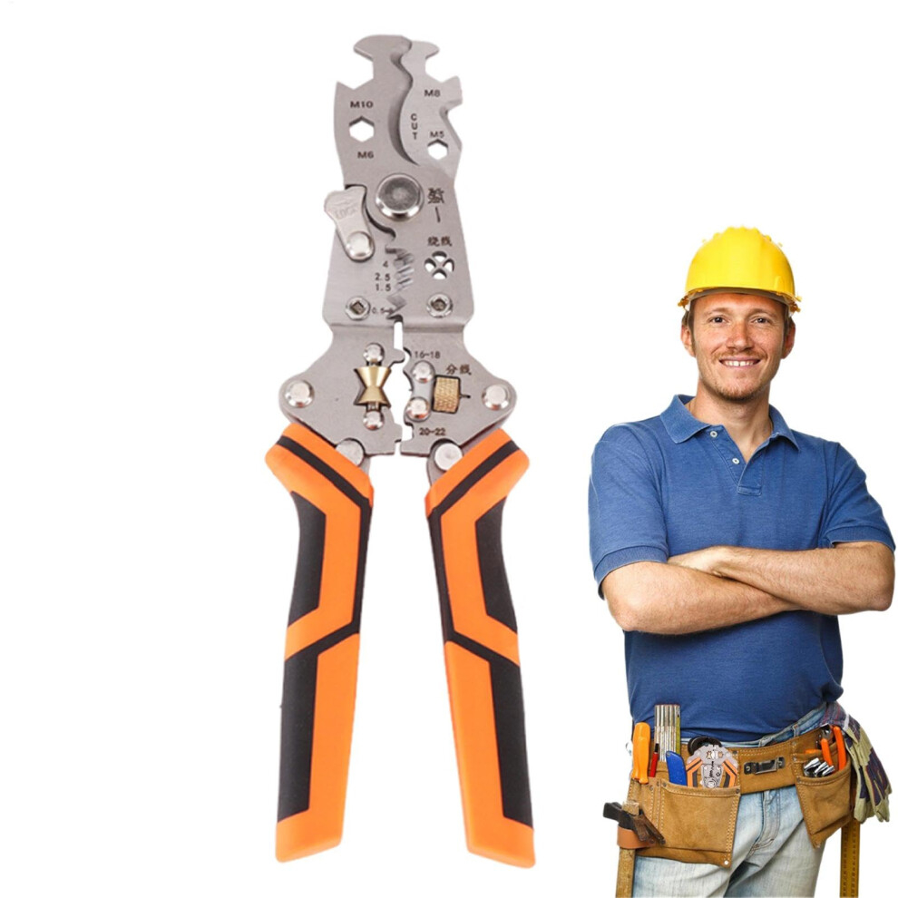 Stripping Wire Tool Portable Electric Wire Stripper Folding Pliers Manual Tool Cutter Multifunctional Power Pliers 9339159741320