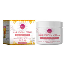 Honey Hair Removal Cream for Underarms, Legs, and Hands – Gentle and Painless Hair Removal, Smooth Skin, Moisturizing Formula (3PCS)