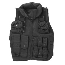Airsoft Vest for Kids Modular Tactical Vest with Removable Pouches Durable Material Adjustable Size Lightweight Outdoor Activities Combat Vest High Qu