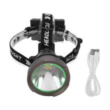 Wasserdichte IPX5-Stirnlampe, ultrahelle Leuchtkraft für wiederaufladbare LED-Stirnlampe, verstellbare und komfortable Stirnlampe mit