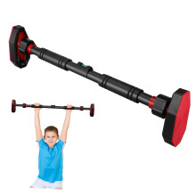 Adjustable Nodrill Pull Up Bar Doorway Mounted Portable Home Gym Equipment Ergonomic Grip Indoor Strength Bar