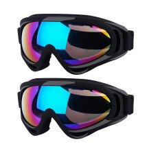 Gafas de snowboard con lentes antivaho, resistentes a impactos y roturas, gafas de esquí para hombres, mujeres y niños, con acolchado de espuma