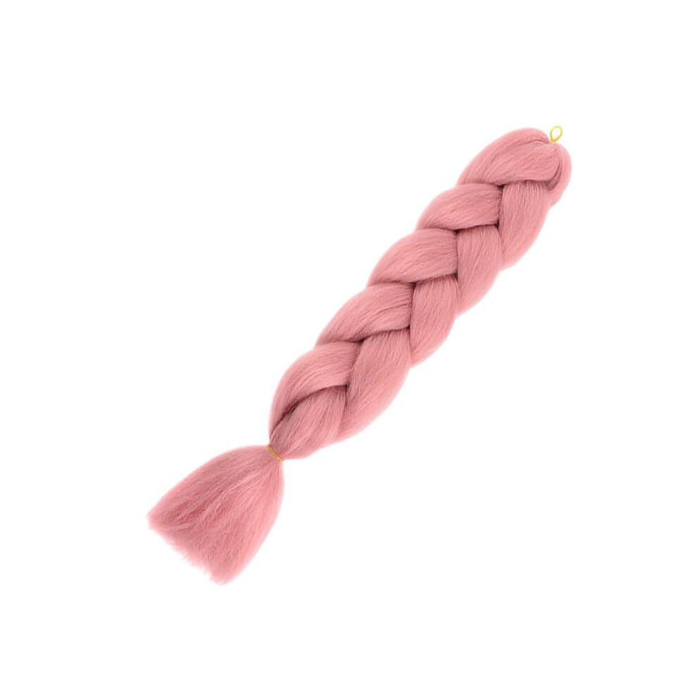 Unisex Braiding Hair 24 Inch Jumbo Braid Synthetic Hair Extension For Braids Ombre Color 100G Pack Diy Hairstyle