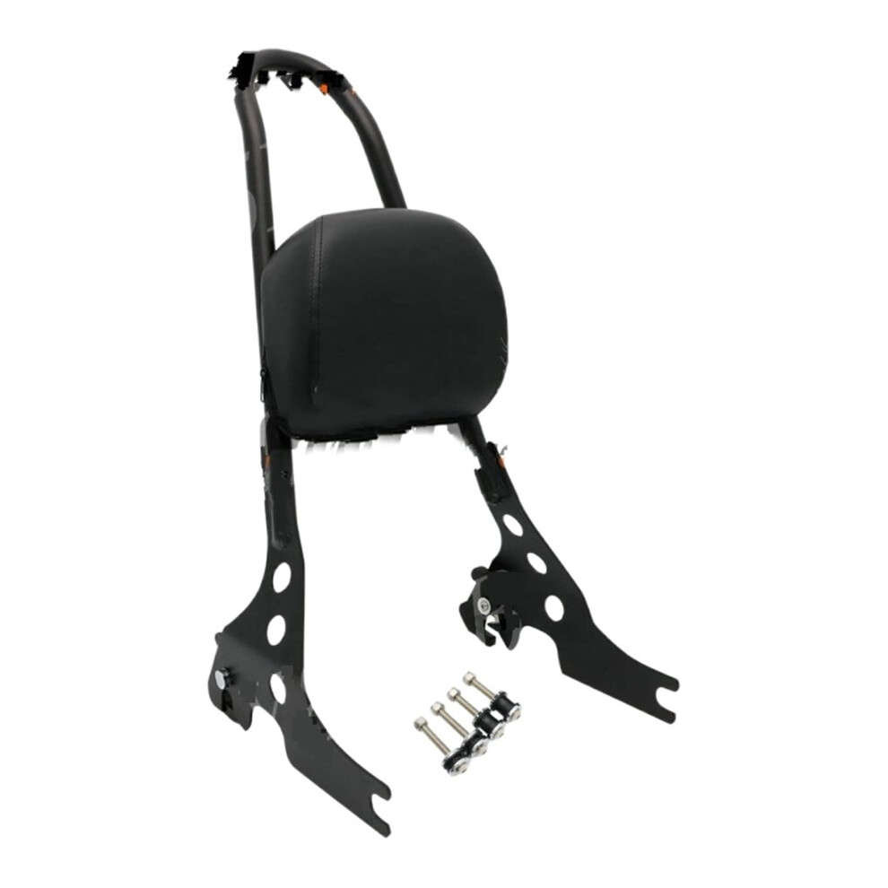 Motorcycle Luggage Rack With Backrest For Harley Sportster Xl883 Xl1200 20042020 Touring 9339159743553