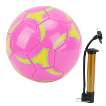 Pedagogisk fotball for ungdom, slitesterkt TPU-materiale med tall, ideell for innendørs utendørs lek og ferdighetsutvikling, inkludert ballpumpe,