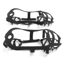 Empuñaduras antideslizantes de silicona inspiradas en equipos de escalada en hielo. Puntas versátiles para caminar sobre hielo en clima nevado con