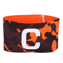 Brazalete deportivo ajustable para capitán, de nailon transpirable, cómodo para partidos de fútbol de jóvenes y adultos.