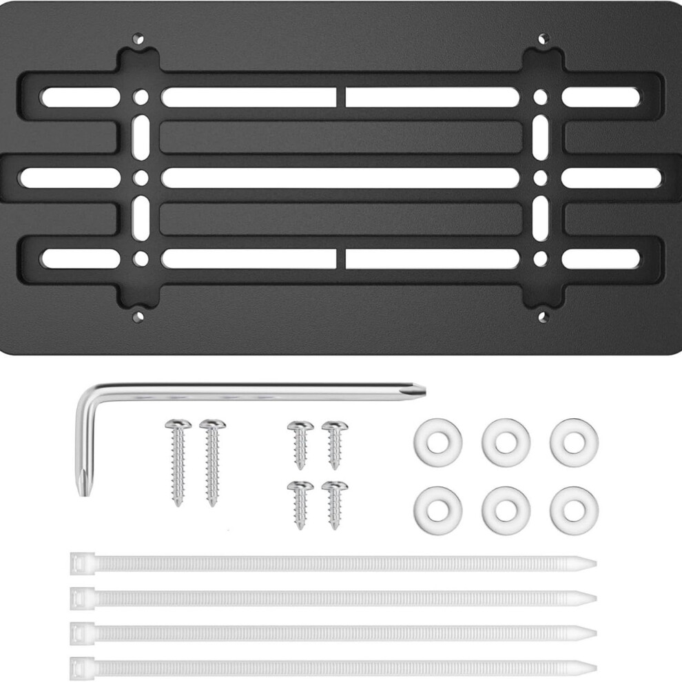 License Plate Bracket Mounting Set With Screws And Screwdriver For Suv Front Bumper Easy Installation 9119770203199