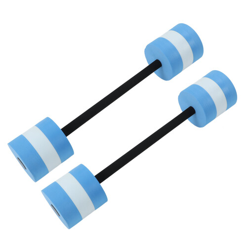 Float Barbells 2PCS Haushalt Blau Verdickung 2