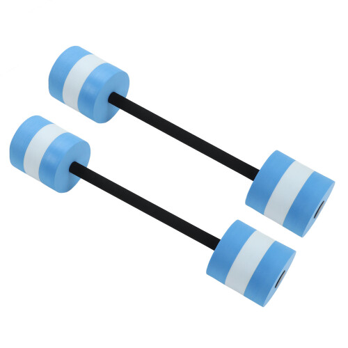 Float Barbells 2PCS Haushalt Blau Verdickung 1