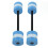 Float Barbells 2PCS Haushalt Blau Verdickung 10