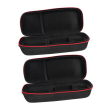 Microphone Carrying Case 2Pack Zippered Lightweight Storage Bag For Wireless Microphones TravelFriendly Design