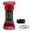Bicycle Press Fit BB. Screw/Thread Deep Clamp BB. Bicycle Tooth Plate Axle Inner Bracket Screw Type BB Red. 1