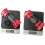 Bicycle Press Fit BB. Screw/Thread Deep Clamp BB. Bicycle Tooth Plate Axle Inner Bracket Screw Type BB Red. 5