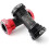 Bicycle Press Fit BB. Screw/Thread Deep Clamp BB. Bicycle Tooth Plate Axle Inner Bracket Screw Type BB Red. 4