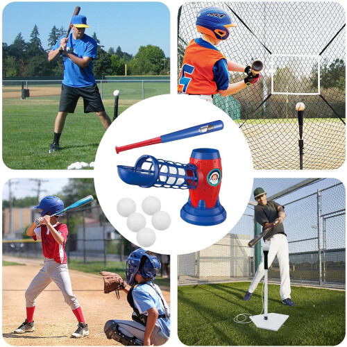 Youth Baseball Training Set  Pitching  Batting Machine for Kids 38 2