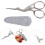 Embroidery Scissors, Decorative Sewing Scissors, School Scissors, Office Scissors 3