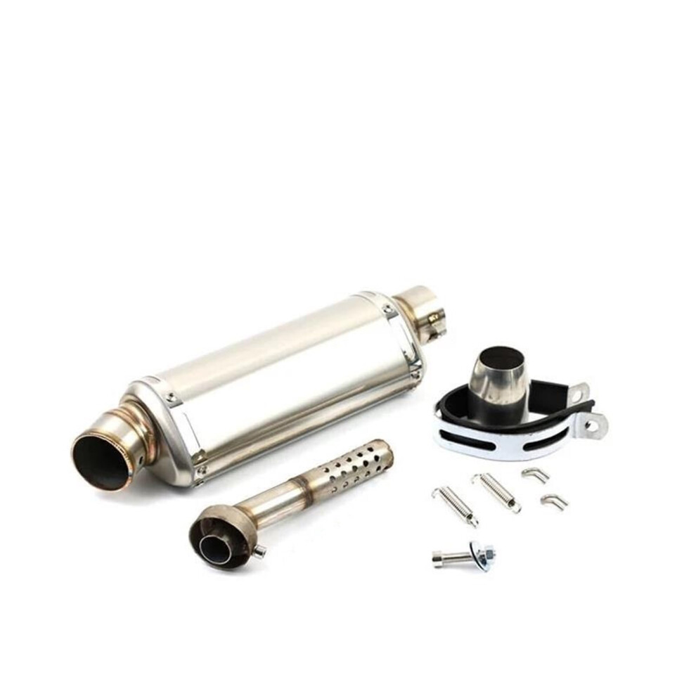 Universal Stainless Steel Motorcycle Exhaust Muffler 51Mm For Yamaha R3 R6 Kawasaki Ninja 250 400 Ktm Duke 200 Rc390 9119770209900