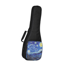 Ukulele Bag Backpack 23Inch With Accessory Pocket Carry Case For Music Lessons Outdoor Concert