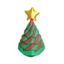 Impossible Fidget Toy, Christmas Tree Spiral Cone 3D Fidget Toys Christmas Tree Ref: 3509