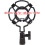 Robust Microphone Shock Mount Clip,  for Radio Broadcasting Studio Recording Microphone Stand Holder 5