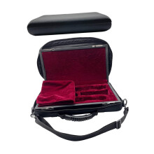 Oboe Bag and Case Set Lightweight PU Leather Cover With Storage Box For Daily Use Portable Tote For Musicians