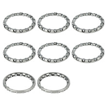 8 x bicycle ball bearing holders, mountain bike headsets, ball bearings, bicycles, fork hubs, bottom brackets Ref: 5275