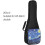 Ukulele Storage Bag 21Inch With Adjustable Strap Waterproof For Musicians 4