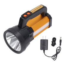 Alimentatore portatile di emergenza, faro da esterno con guscio in lega di alluminio aerospaziale, funzione di segnalazione, design con impugnatura