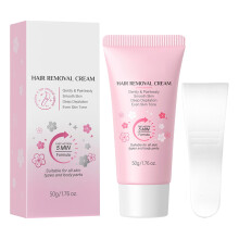 Hair Removal Cream 50g Depilatory Cream Moisturizing Butter for Underarm, Leg, Lip, Bikini