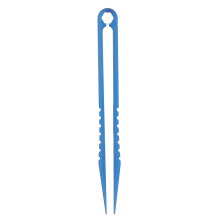 Companheiro de viagem, mini pinça portátil, superfície lisa, ponta plana, alta dureza, ferramenta de sobrevivência leve para aventuras ao ar