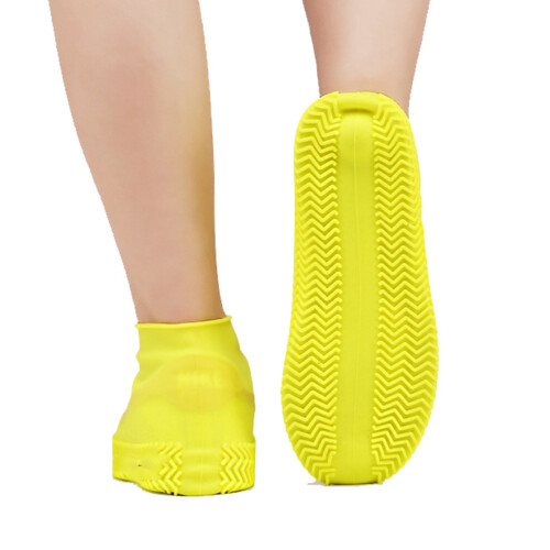 1 Paar wasserdichte Silikon-Schuhüberzüge, 2