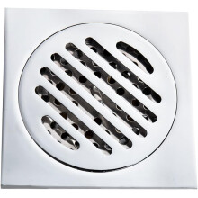 Desagüe de suelo de ducha de acero inoxidable resistente a la corrosión y desodorante, fácil instalación con diseño antiobstrucción, a prueba