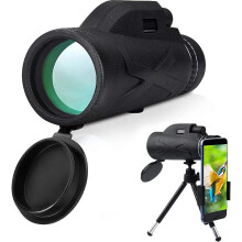 Stickstoffgefülltes, wasserdichtes Monokular für Vogelbeobachtung, modernes Design mit BAK-4-Prisma für klare Sicht bei schwachem Licht, ideal