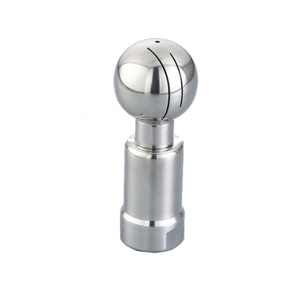 Spray Ball Bsp Female Thread Sanitary Cip Tank Cleaning Ball Sus 304 Stainless Steel Sizes 1/4 To 2 In 9001264366407