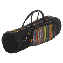 Padded Small Size Three Valve Ethnic Style Portable Carrying Case Handheld Gig Bag for Musicians