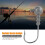 Στρογγυλή κεφαλή jig ball για ψάρεμα, γάντζο jig head εξαιρετικά αιχμηρό γάντζο premium 8
