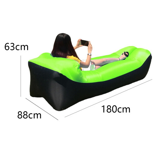 Φουσκωτή ξαπλώστρα για απρόσκοπτη χαλάρωση, μοναδικός σχεδιασμός προσκέφαλου 1