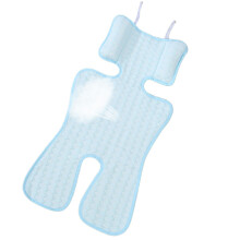 Stroller Cooling Pad For Babies, Car Seat Cooler Pad, Blue Stroller Liner, Swing Cradle Mat, Toddler Cushion