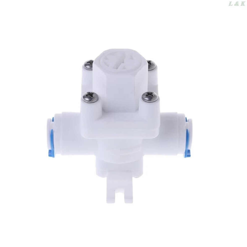 Pom Plastic Water Purifier Pressure Reducing Valve For Ro System 1/4 In 3/8 In Hose Quick Connectors Set Of 3 9323874509556