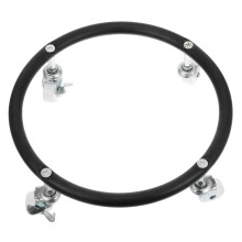 Gas Bottle Holder HeavyDuty Movable Propane Tank Stand With Wheels And Brakes For Outdoor Use