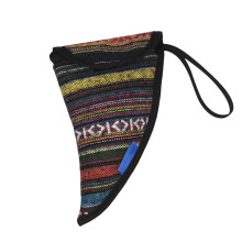 Ocarina Carry Bag National Styles Ocarina Bag Ocarina Protective Triangular Fabric Bag Musical Instrument Accessories