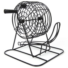 Bingo Game Lucky Ball Set for Family Entertainment, Bingo Game with Iron and Plastic Materials