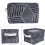 Foldable Function Organizer for Shelf Storage, Easy to Carry Multi-purpose Storage Basket with Handles, Waterproof Layer Collapsible Design Bin for Co 8