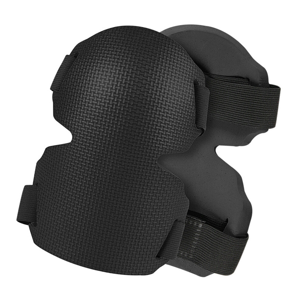 Meshes Ventilated Knee Support Sleeve with AntiSlip Grip-Black